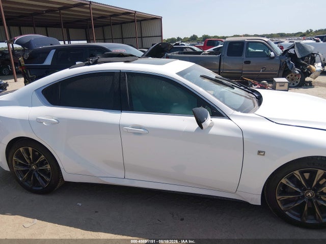 2022 Lexus Is 350 F Sport მანქანა იყიდება აუქციონზე, vin: JTHGZ1B23N5049422, აუქციონის ნომერი: 45891151