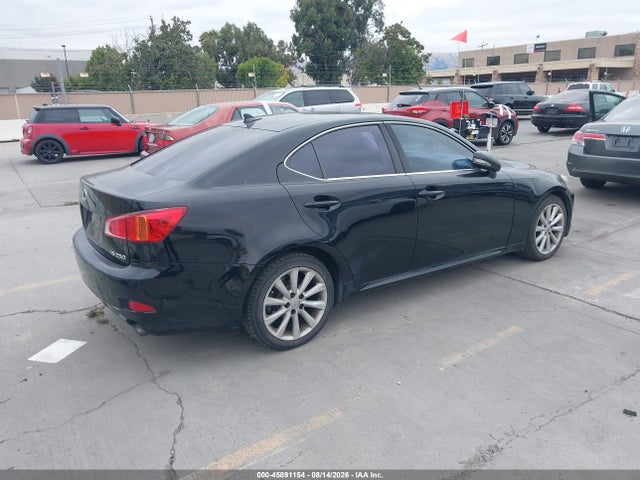 45891154 :رقم المزاد ، JTHBK262192092453 vin ، 2009 Lexus Is 250 مزاد بيع