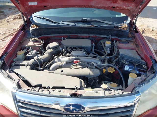 2010 Subaru Forester 2.5x მანქანა იყიდება აუქციონზე, vin: JF2SH6BC2AH770121, აუქციონის ნომერი: 45891163