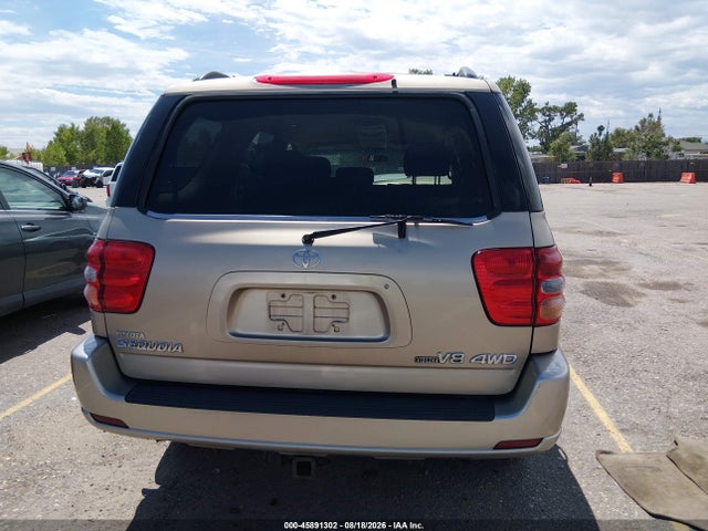 2004 Toyota Sequoia Sr5 V8 მანქანა იყიდება აუქციონზე, vin: 5TDBT44A14S220292, აუქციონის ნომერი: 45891302