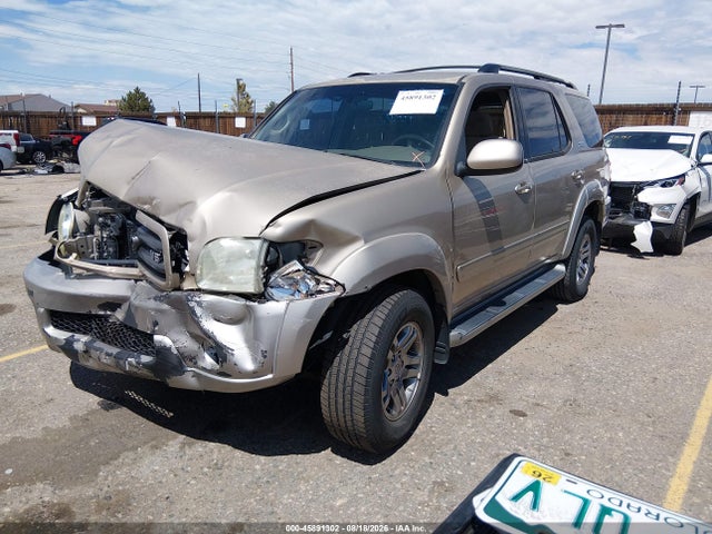 2004 Toyota Sequoia Sr5 V8 მანქანა იყიდება აუქციონზე, vin: 5TDBT44A14S220292, აუქციონის ნომერი: 45891302
