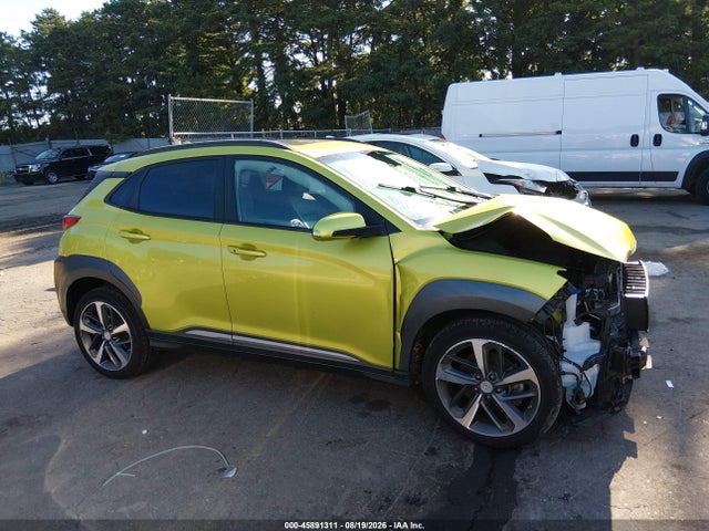 2020 Hyundai Kona Limited მანქანა იყიდება აუქციონზე, vin: KM8K3CA57LU520958, აუქციონის ნომერი: 45891311