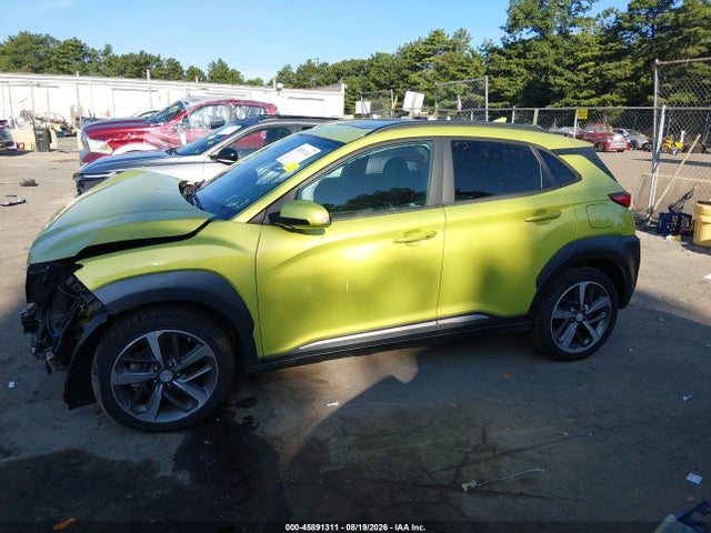 2020 Hyundai Kona Limited მანქანა იყიდება აუქციონზე, vin: KM8K3CA57LU520958, აუქციონის ნომერი: 45891311