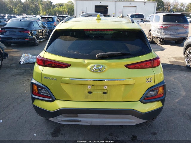 2020 Hyundai Kona Limited მანქანა იყიდება აუქციონზე, vin: KM8K3CA57LU520958, აუქციონის ნომერი: 45891311