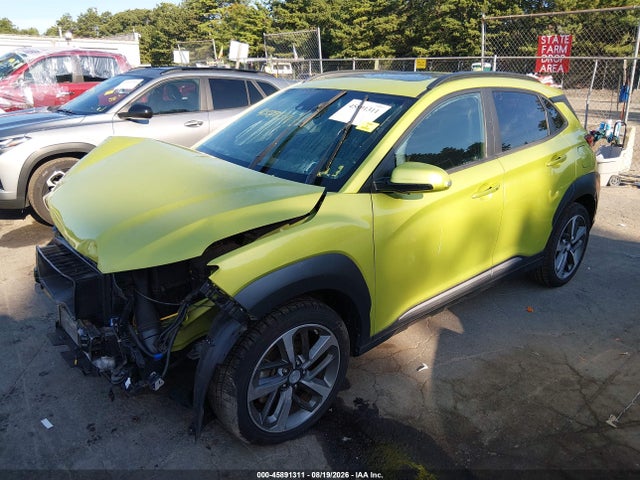 2020 Hyundai Kona Limited მანქანა იყიდება აუქციონზე, vin: KM8K3CA57LU520958, აუქციონის ნომერი: 45891311