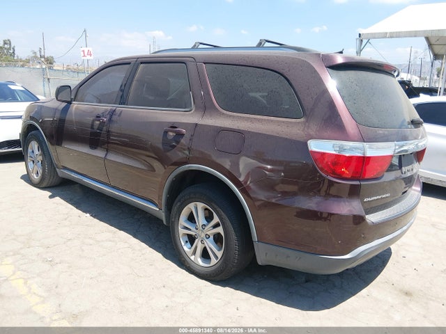 2012 Dodge Durango Sxt მანქანა იყიდება აუქციონზე, vin: 1C4RDHAG9CC235781, აუქციონის ნომერი: 45891340
