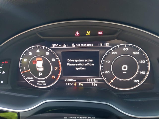 Продажа на аукционе авто 2018 Audi Q7 3.0t Premium, vin: WA1VAAF71JD049032, номер лота: 45891362