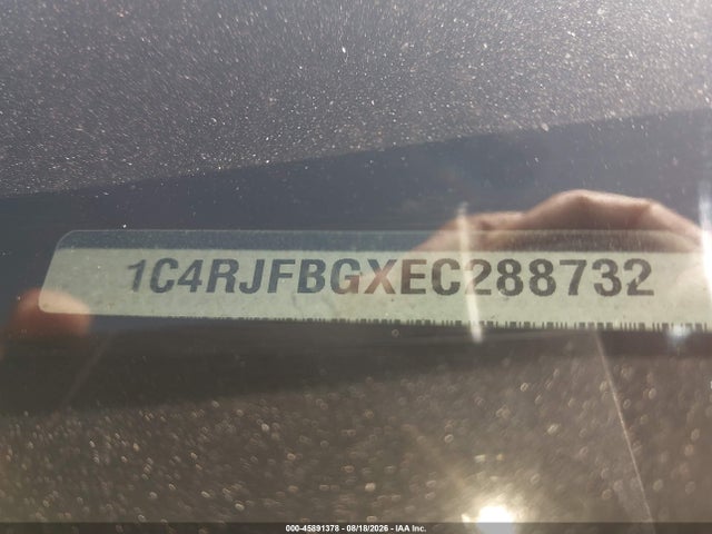 Aukcja sprzedaży 2014 Jeep Grand Cherokee Limited, vin: 1C4RJFBGXEC288732, numer aukcji: 45891378