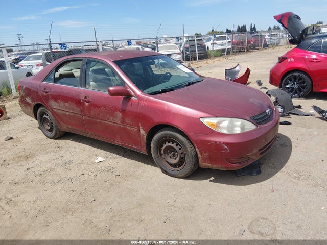 45891384 :رقم المزاد ، JTDBE32K430158288 vin ، 2003 Toyota Camry Le مزاد بيع