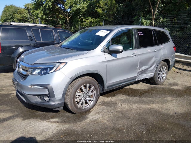 2021 Honda Pilot 2wd Ex-l მანქანა იყიდება აუქციონზე, vin: 5FNYF5H52MB041607, აუქციონის ნომერი: 45891401