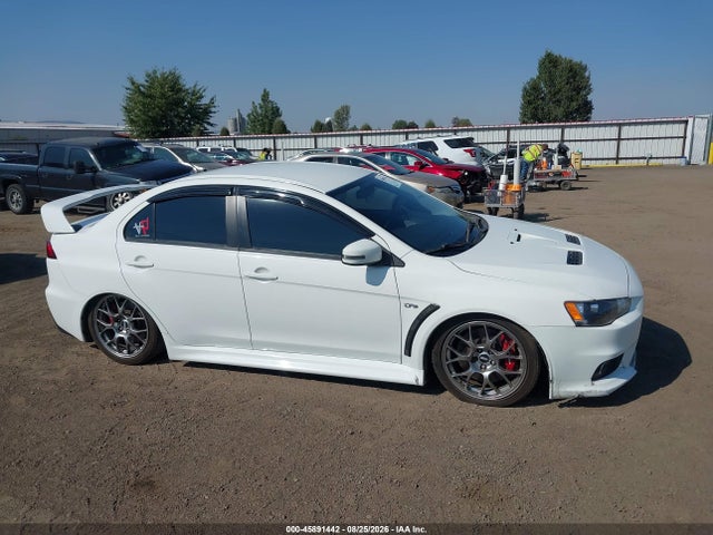 2015 Mitsubishi Lancer Evolution Gsr მანქანა იყიდება აუქციონზე, vin: JA32W8FV2FU603959, აუქციონის ნომერი: 45891442