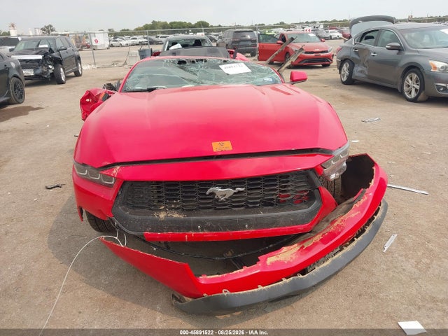 45891522 :رقم المزاد ، 1FA6P8TH2R5140224 vin ، 2024 Ford Mustang Ecoboost Premium Fastback مزاد بيع