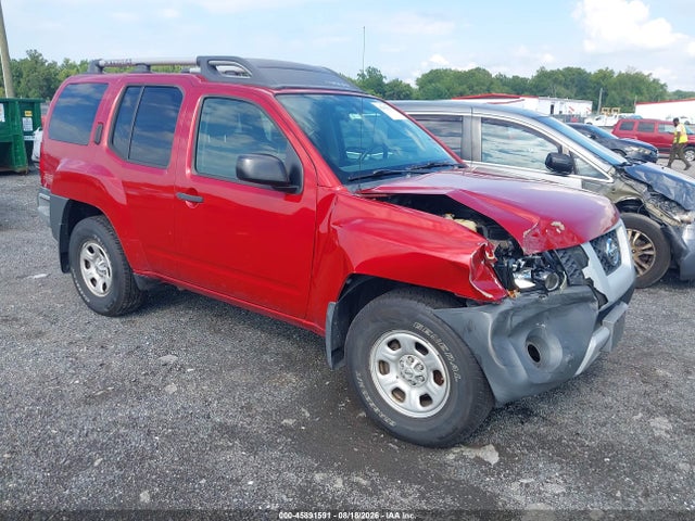 2010 Nissan Xterra X მანქანა იყიდება აუქციონზე, vin: 5N1AN0NW8AC504892, აუქციონის ნომერი: 45891591