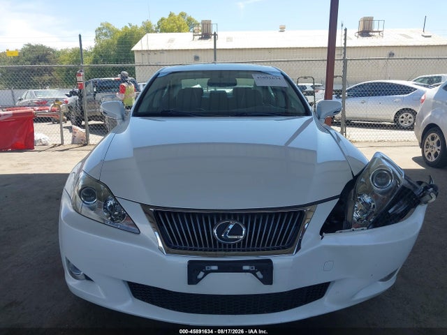 45891634 :رقم المزاد ، JTHBE262295022465 vin ، 2009 Lexus Is 350 مزاد بيع