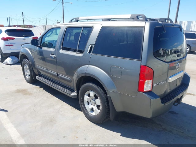 2005 Nissan Pathfinder Se მანქანა იყიდება აუქციონზე, vin: 5N1AR18W65C762999, აუქციონის ნომერი: 45891655