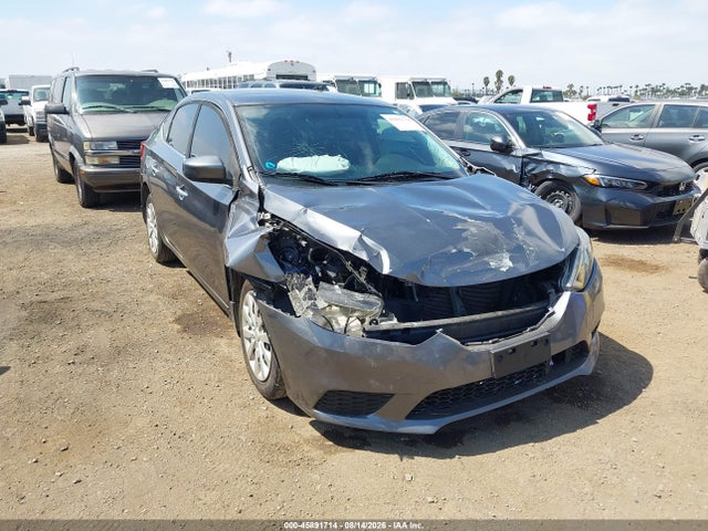 45891714 :رقم المزاد ، 3N1AB7AP9KY391051 vin ، 2019 Nissan Sentra S مزاد بيع
