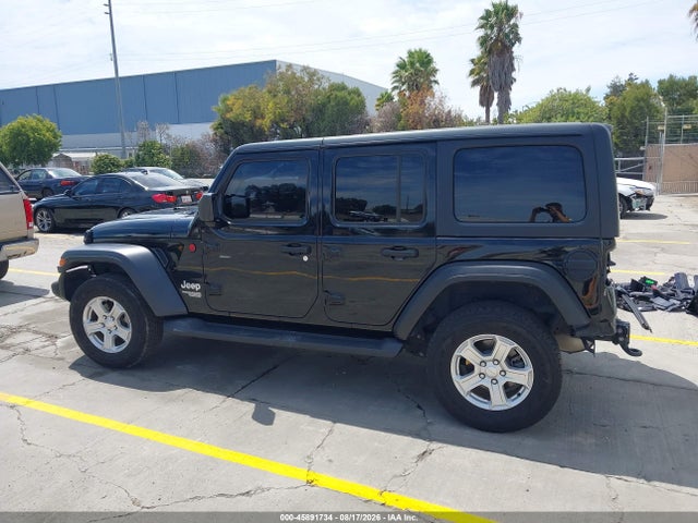 2020 Jeep Wrangler Unlimited Sport S 4x4 მანქანა იყიდება აუქციონზე, vin: 1C4HJXDN0LW265081, აუქციონის ნომერი: 45891734
