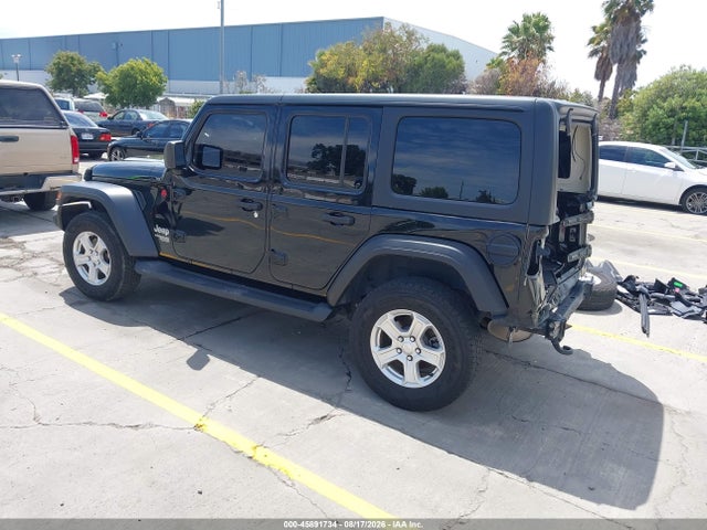 2020 Jeep Wrangler Unlimited Sport S 4x4 მანქანა იყიდება აუქციონზე, vin: 1C4HJXDN0LW265081, აუქციონის ნომერი: 45891734