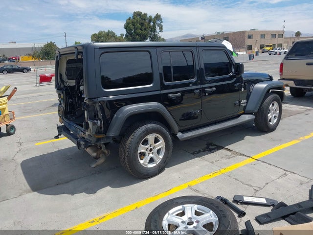 2020 Jeep Wrangler Unlimited Sport S 4x4 მანქანა იყიდება აუქციონზე, vin: 1C4HJXDN0LW265081, აუქციონის ნომერი: 45891734