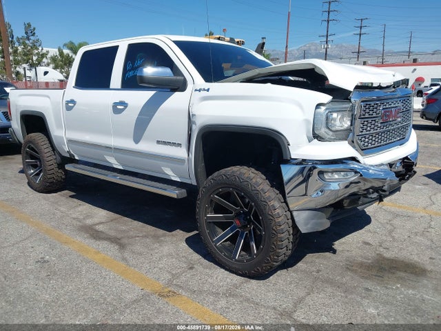 2018 Gmc Sierra 1500 Slt მანქანა იყიდება აუქციონზე, vin: 3GTU2NECXJG204832, აუქციონის ნომერი: 45891739