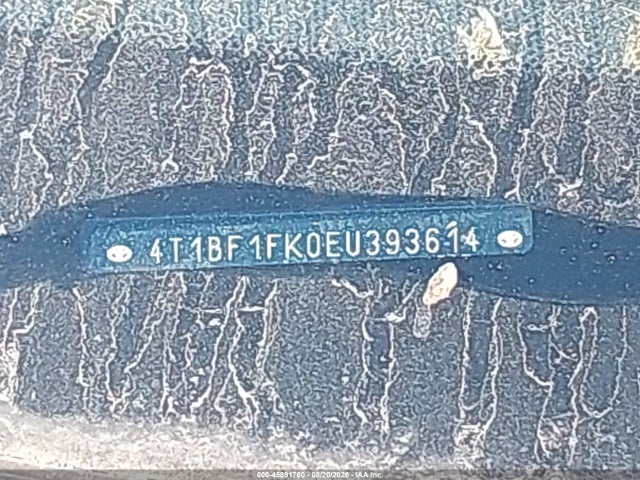 Продаж на аукціоні авто 2014 Toyota Camry Se Sport, vin: 4T1BF1FK0EU393614, номер лоту: 45891760