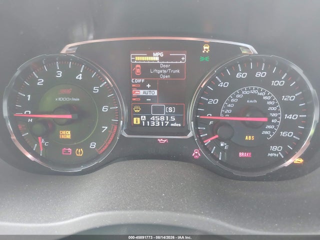 JF1VA2M6XJ9828122 Subaru Wrx Sti