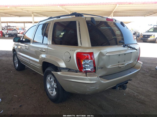 Aukcja sprzedaży 2000 Jeep Grand Cherokee Limited, vin: 1J4GW58N3YC155477, numer aukcji: 45891775