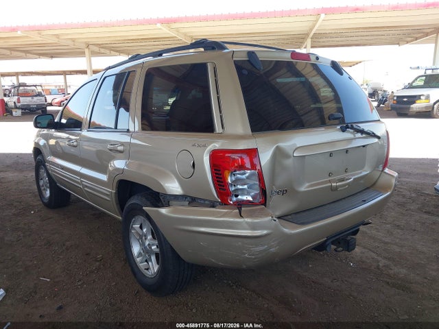 Aukcja sprzedaży 2000 Jeep Grand Cherokee Limited, vin: 1J4GW58N3YC155477, numer aukcji: 45891775
