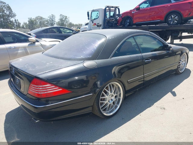 2000 Mercedes-benz Cl 500 მანქანა იყიდება აუქციონზე, vin: WDBPJ75J2YA001709, აუქციონის ნომერი: 45891806