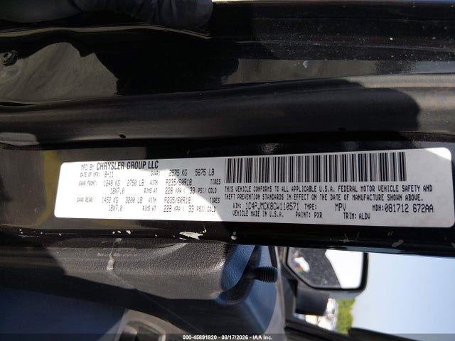 Продажа на аукционе авто 2012 Jeep Liberty Limited Edition, vin: 1C4PJMCK8CW110571, номер лота: 45891820