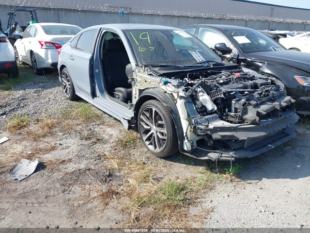 Продажа на аукционе авто 2022 Honda Civic Touring, vin: 2HGFE1F98NH327385, номер лота: 45891836