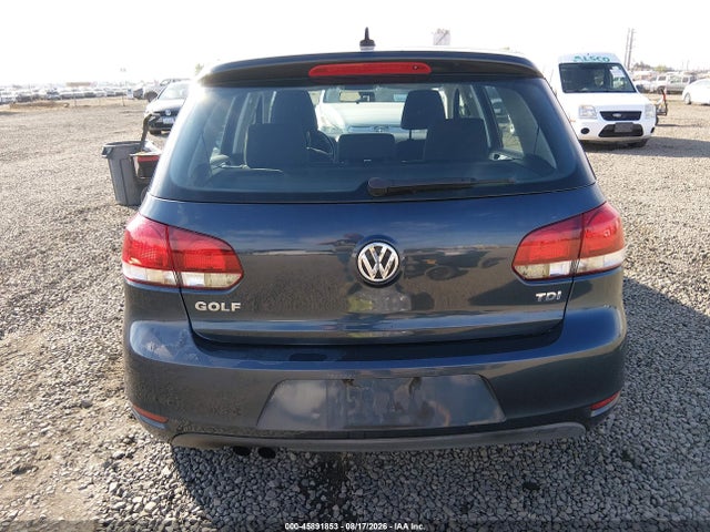 45891853 :رقم المزاد ، WVWDM7AJ6CW019465 vin ، 2012 Volkswagen Golf Tdi 4-door مزاد بيع