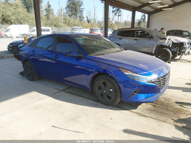 2023 Hyundai Elantra Hybrid Blue მანქანა იყიდება აუქციონზე, vin: KMHLM4AJ7PU070982, აუქციონის ნომერი: 45891877