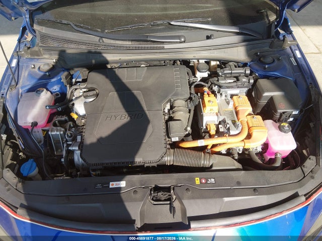2023 Hyundai Elantra Hybrid Blue მანქანა იყიდება აუქციონზე, vin: KMHLM4AJ7PU070982, აუქციონის ნომერი: 45891877
