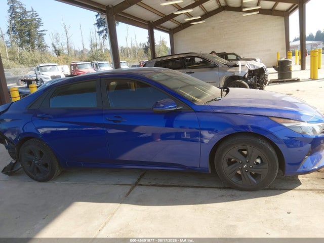 2023 Hyundai Elantra Hybrid Blue მანქანა იყიდება აუქციონზე, vin: KMHLM4AJ7PU070982, აუქციონის ნომერი: 45891877