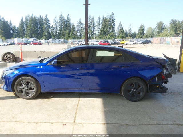 2023 Hyundai Elantra Hybrid Blue მანქანა იყიდება აუქციონზე, vin: KMHLM4AJ7PU070982, აუქციონის ნომერი: 45891877