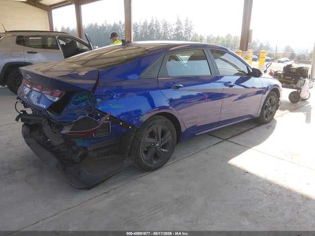 2023 Hyundai Elantra Hybrid Blue მანქანა იყიდება აუქციონზე, vin: KMHLM4AJ7PU070982, აუქციონის ნომერი: 45891877