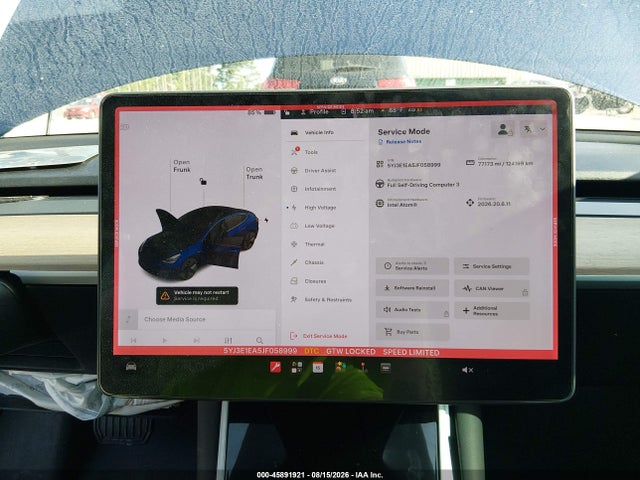Продажа на аукционе авто 2018 Tesla Model 3 Long Range/mid Range, vin: 5YJ3E1EA5JF058999, номер лота: 45891921