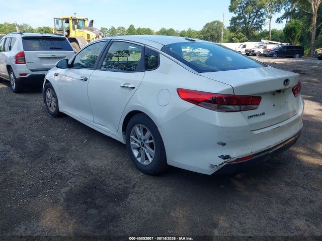 2016 Kia Optima Lx მანქანა იყიდება აუქციონზე, vin: KNAGT4L35G5087374, აუქციონის ნომერი: 45892007