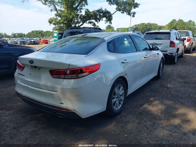 2016 Kia Optima Lx მანქანა იყიდება აუქციონზე, vin: KNAGT4L35G5087374, აუქციონის ნომერი: 45892007