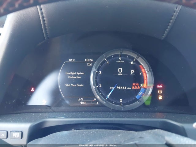 45892028 :رقم المزاد ، 58ABZ1B12KU025444 vin ، 2019 Lexus Es 350 F Sport مزاد بيع