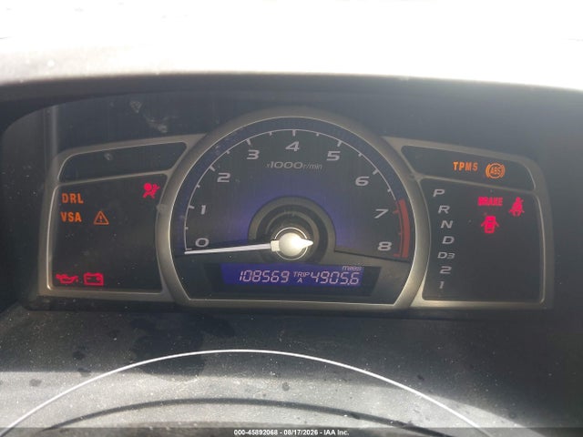 Aukcja sprzedaży 2011 Honda Civic Ex-l, vin: 2HGFA1F98BH512740, numer aukcji: 45892068