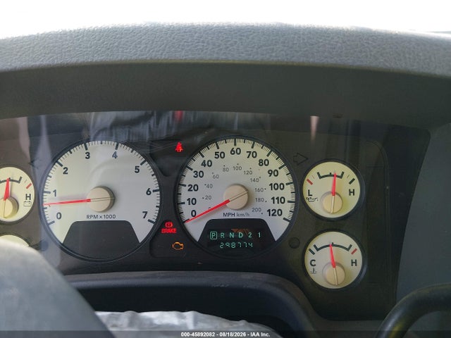 45892082 :رقم المزاد ، 1D7KS28D57J508237 vin ، 2007 Dodge Ram 2500 St مزاد بيع
