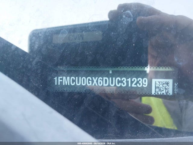 2013 Ford Escape Se მანქანა იყიდება აუქციონზე, vin: 1FMCU0GX6DUC31239, აუქციონის ნომერი: 45892088