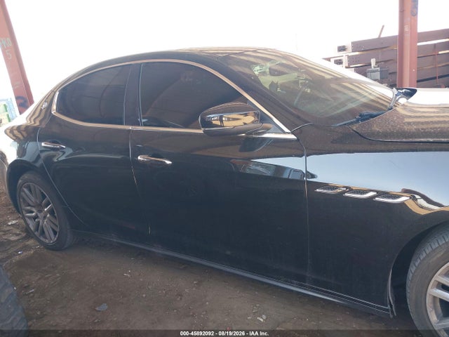 2018 Maserati Ghibli S მანქანა იყიდება აუქციონზე, vin: ZAM57YSA9J1271006, აუქციონის ნომერი: 45892092