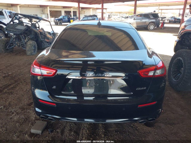 2018 Maserati Ghibli S მანქანა იყიდება აუქციონზე, vin: ZAM57YSA9J1271006, აუქციონის ნომერი: 45892092