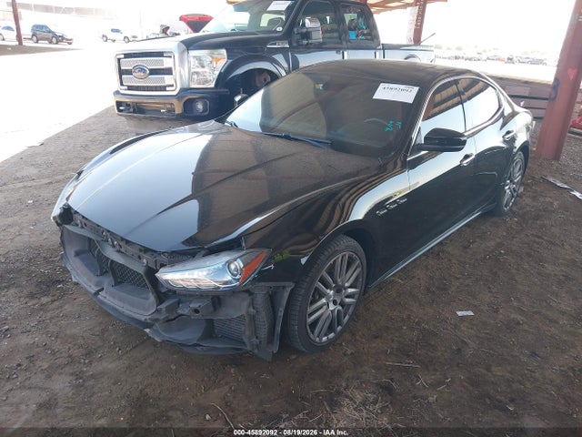 2018 Maserati Ghibli S მანქანა იყიდება აუქციონზე, vin: ZAM57YSA9J1271006, აუქციონის ნომერი: 45892092