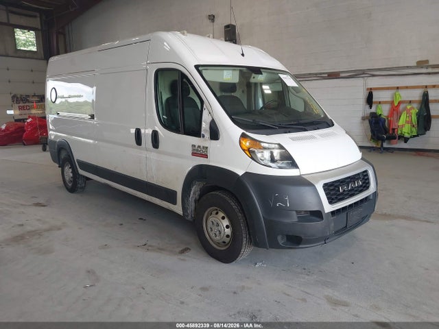 45892339 :رقم المزاد ، 3C6TRVDG6LE110156 vin ، 2020 Ram Promaster 2500 High Roof 159 Wb مزاد بيع