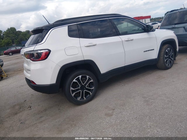Aukcja sprzedaży 2023 Jeep Compass Limited 4x4, vin: 3C4NJDCN4PT567424, numer aukcji: 45892361