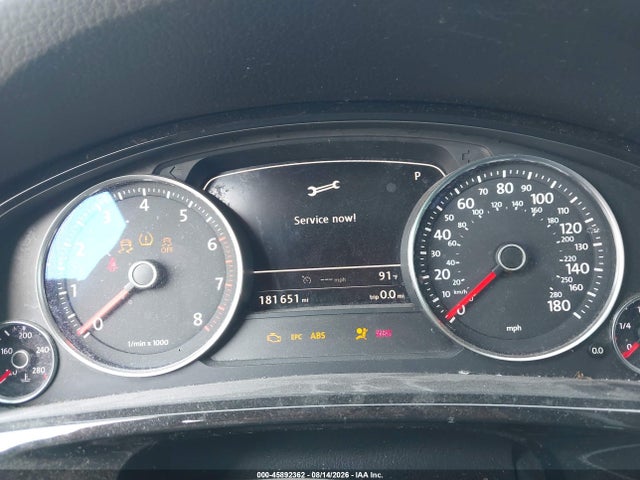 2013 Volkswagen Touareg Vr6 Sport მანქანა იყიდება აუქციონზე, vin: WVGEF9BPXDD006286, აუქციონის ნომერი: 45892362